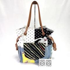 楽天市場】【中古】 LOEWE （ロエベ） ﾌﾗﾒﾝｺﾉｯﾄ ﾄｰﾄ ﾊﾟｳﾗﾊﾟｯﾁﾜｰｸ