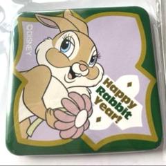 新品•未開封★東急ハンズ限定 ディズニー缶バッジ　バンビ　ミス•バニー