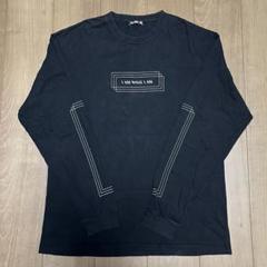 AAA 與真司郎 I AM WHAT I AM ロングスリーブTシャツ ブラック