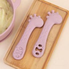 トレーニングスプーン - ４本セット - 食べ方を学ぶ - 食事の練習