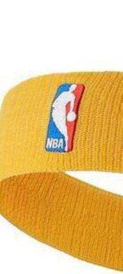 新品 NIKE NBA ヘッドバンド バスケットボール プロ使用モデル 黄