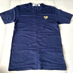 コム・デ・ギャルソン・プレイ　ハートパッチTシャツ