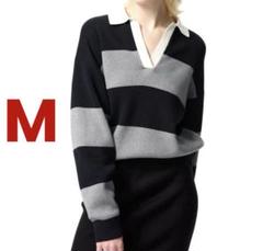 【新品未使用】【完売品】UNIQLO スムースコットンリラックスポロセーター