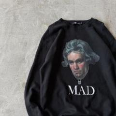 美品 ベートーヴェンスウェット L UNDERCOVER ベートーベン MAD黒