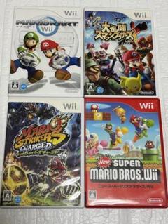 ⭐️24時間以内発送⭐️ Wiiソフトまとめ売り　4本セット　スマブラx マリカー