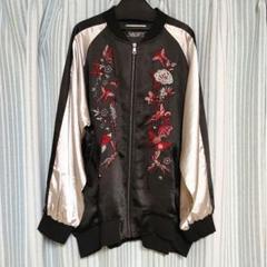 流儀圧搾 刺繍 ジャケット ジャンパー M 和柄 レディース 古着 スカジャン 楽天市場】流儀圧搾 スカジャンの通販