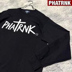 PHATRNK ブラック Lサイズ 長袖 楽天市場】【中古】PHATRNK×SRVNTZクルーネックロングスリーブT