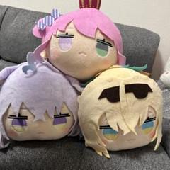 ホロライブ　寝そべりぬいぐるみ　風真いろは　猫又おかゆ　姫森ルーナ