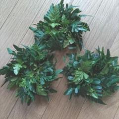 フラダンス レザーファン ブレス ヘアアクセサリー 3個セット