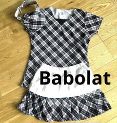 Babolatバボラ♡【極美品】バイアスのチェック柄が可愛い3点セットXL Babolatバボラ【極美品】バイアスのチェック柄が可愛い3点セット