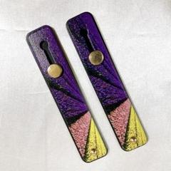 新品✨スマホ フィンガーホルダー シリコン製携帯ストラップ グリッ2個