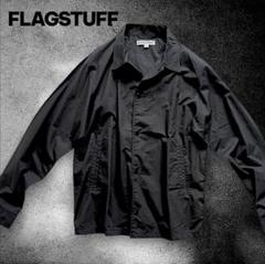 フラグスタフ　FLAGSTUFF コンフォートシャツ　スナップボタン　ブラック