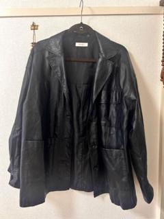 page boy レディース（Mサイズ）　革ジャン PAGEBOY ブルゾン アウター サンドヴィンテージレザーブルゾン