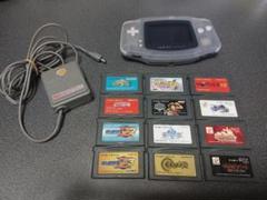 ゲームボーイアドバンス本体(ジャンク) ACアダプター ソフト12本セット
