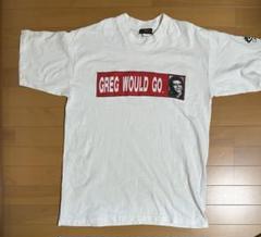 GREG WOULD GO Tシャツ ホワイト