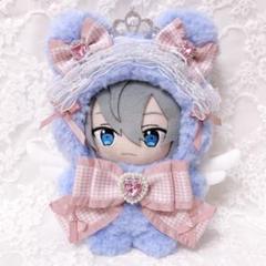 おすわりぬい服　新衣装　16cm ねこちゃん　バッグチャーム付き ♡おすわりぬい服16cm用新衣装ねこちゃんバッグチャーム付き
