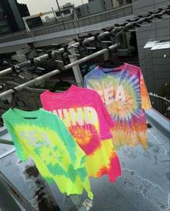 windandsea T-SHIRT TIE-DYE LIME