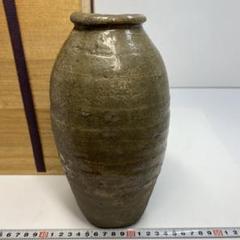 高麗青磁朝鮮花器16世紀タルチ高さ約23.5㎝東な6-0604①