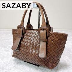 【美品】⭐️SAZABY⭐️サザビー エートートレザー タッセル 編み込み 楽天市場】【新着】【中古】SAZABY(サザビー) トートバッグ