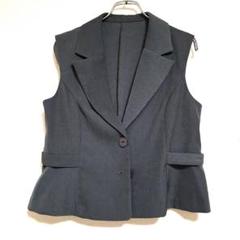 新品　ビューティアンドユース　ポリエステルブレンド ショートジレ　グレー BEAUTY&YOUTH UNITED ARROWS（ビューティーアンドユース