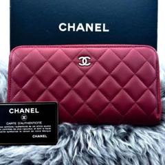 早い者勝即発送　CHANEL シャネル　長財布　レッド　赤　ココマーク　カメリア 長財布 カメリア ココマーク 19番台 レッド（2025/03/03買取