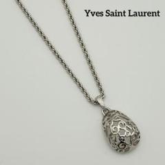 美品 ★Yves Saint Laurent★ ネックレス アラベスク シルバー