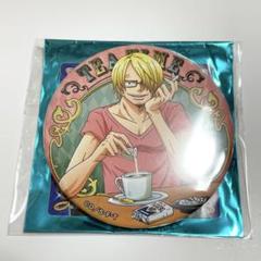 美品】ワンピース 輩缶バッジ SANJI サンジ TEA TIME