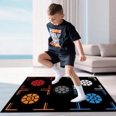 トレーニングマット ドリブル バスケット 室内練習 フットステップ 子供用