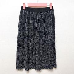 リボン柄プリーツスカート レディースのサムネイル