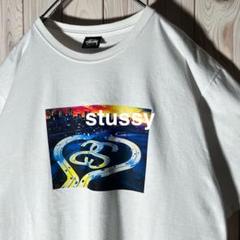 【良品 L】ステューシー 両面プリント SSリンク ハイウェイ Tシャツ 白