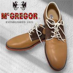 美品・防水★McGREGOR アンティーク調 メンズシューズ 25.5cm
