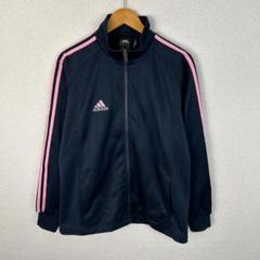 adidas アディダス ジャージ/トラックジャケット ネイビー L-XL