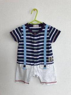 zuppa di zucca☆ズッパディズッカ ロンパース 半袖 ボーダー 80