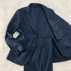 7【未使用】UNIQLO感動ジャケット&パンツ セットアップスーツ S ネイビー UNIQLO/ユニクロ 感動ジャケット・パンツ セットアップ ネイビー