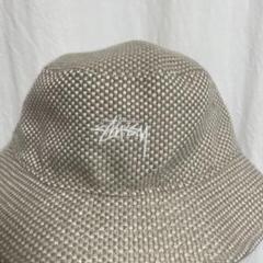 レア❗️ 新品未使用 STUSSY バケットハット チェック ステューシー STUSSY Headgear 帽子 ハット チェック ウール L