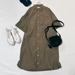 ★美品★スミスタイル　イアパピヨネ取扱い　ビッグシルエット　シャツワンピース