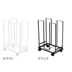 山崎実業 ダンボールストッカー 段ボールストッカー　Tower ブラック