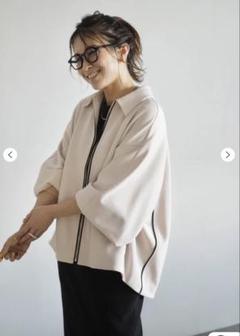 ANIECA ベージュ オーバーサイズ ジャケット ANIECA ベージュ オーバーサイズ ジャケット - メルカリ