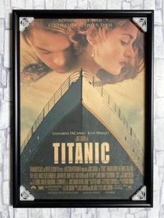 Titanic 初航海 ポスター証明書付き額入り