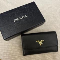 ✨極美✨ PRADA 三つ折り財布 サフィアーノレザー 三角 1MH043 黒 楽天市場】PRADA プラダ 三折財布小銭入付き 1MH042 QHH F0002
