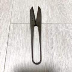 昭和レトロ　裁縫ハサミ　握り鋏　舌切り雀　おばあさん　　糸切りばさみ