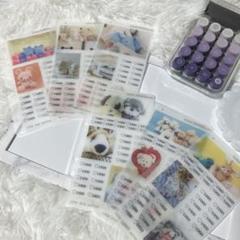 saving リフィル　貯金　チャレンジ　積立　くま　犬　うさぎ　バインダー貯金のサムネイル