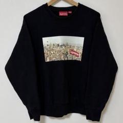 【人気】Supreme 20FW Aerial Crewneck ブラック S