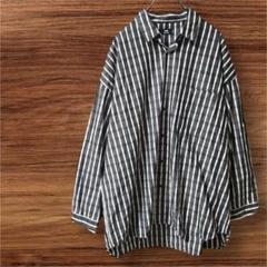 美品✨ ハレ 長袖 トップス シャツ 【M】 チェック オーバーサイズ 薄手