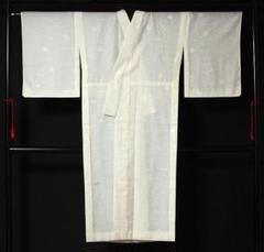7310□夏物透かし紋紗正絹長襦袢158cm～美品