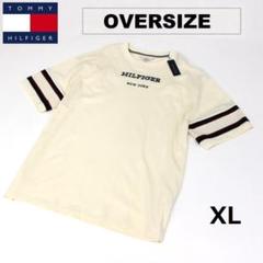 トミーヒルフィガー◇NYC刺繍 Tシャツ◇オーバーサイズ◇/TT72XL