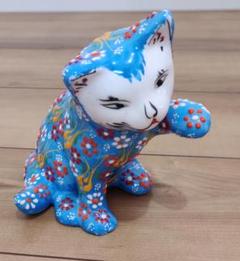 陶器 猫の置物(70)