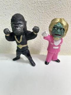 CCP スペクトルマン 宇宙猿人ゴリ&ラー ミニソフビ 二体セット 希少品！