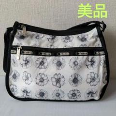 美品！　レスポートサック　サコッシュ　ショルダーバッグ　ナイロン　花柄　総柄 LESPORTSAC(レスポートサック) / ショルダーバッグ/ナイロン/BLU