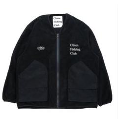 chaos fishing club x abu garcia jacket 黒 CHAOS FISHING CLUB | カオスフィッシングクラブ | STADIUM TEA